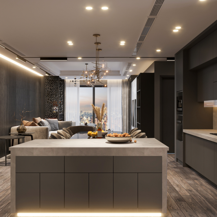 2. Floor-to-ceiling cabinetry 2. Floor-to-ceiling cabinetry